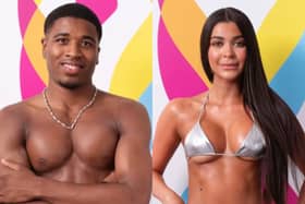 Montel (L) and Mal (R), both 25, are the new bombshells set to enter the Love Island villa and date four new singletons after a shock twist.