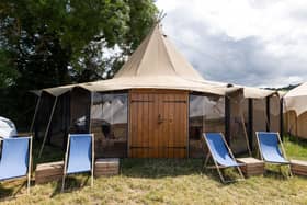 Glastonbury 2023: Inside the premium £24,000 ‘tent’ - complete with nearby swimming pool & dining lounge 