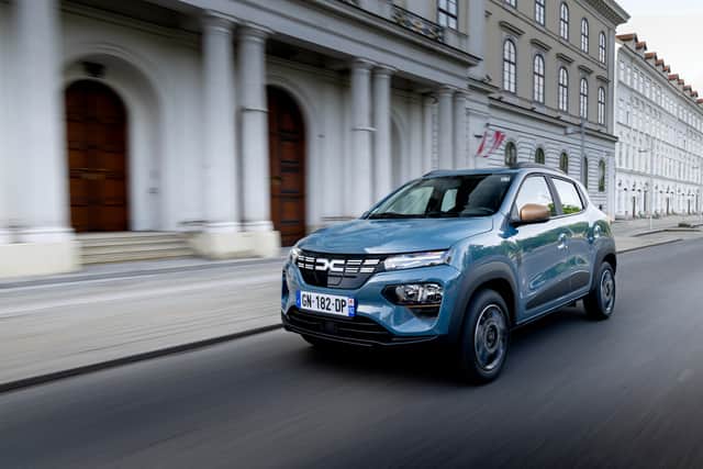 The Dacia Spring sells for around €20,000 (£17,250) in France before government grants cut that to €15,000 (Photo: Dacia)