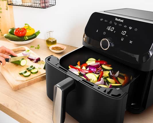 Tefal Easy Fry Mega Air fryer has an extra-large capacity, but a compact price tag in the Amazon sale