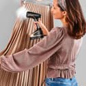 Steaming clothes takes a fraction of the time of ironing