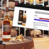 This whisky is currently on sale at £147 on the Cask Cartel website - but you can get it for just over £20 if you're quick