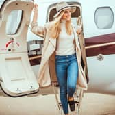 Private jet vibes – exactly the kind of life people picture when a £157m EuroMillions jackpot is up for grabs.
