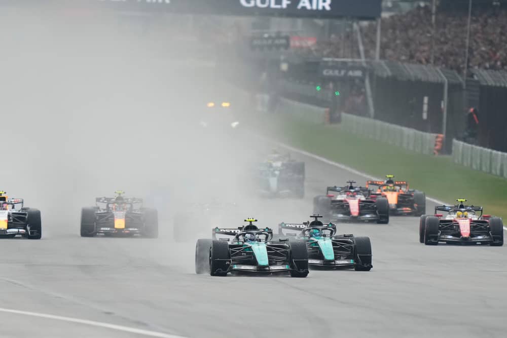 Mercedes driver Kimi Antonelli of Italy is in pole position to win the 2026 Formula 1 Drivers’ Championship