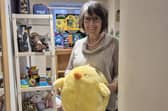 Linda Sear at Serendipity's Toy Shop