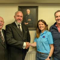 Leighton Buzzard Poppy Appeal launches with £4,000 donation from Old Dunstablians