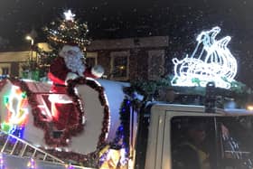 Santa is still coming to Leighton Buzzard as things stand, but the fireworks  display is off this year.