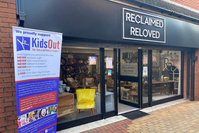 Reclaimed Reloved is raising money for Kids Out