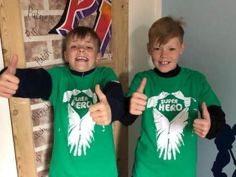 Fiona's sons Finlay and Patrick get involved