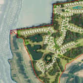 Three Locks Golf Club site plan PHOTO: WS Planning