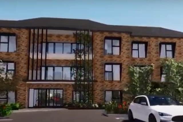 The design of the  new care home