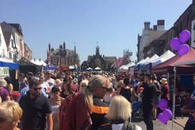 The May Fayre attracts large crowds