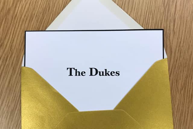 Envelope for The Dukes