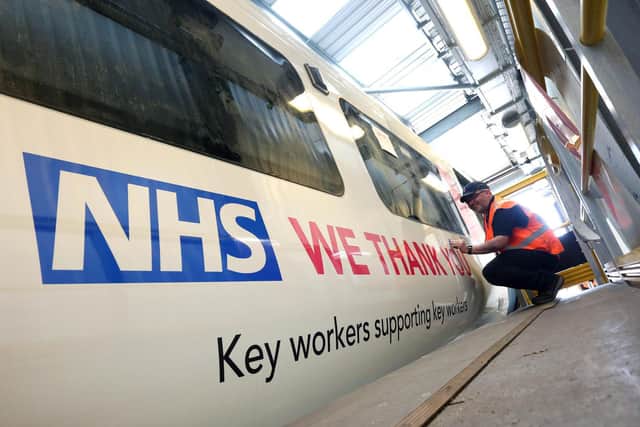 Thameslink is paying homage to NHS workers