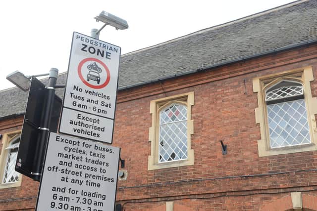 The High Street will be closed to vehicles and Lake Street will be made one-way