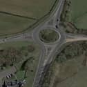The A5 at the Flying Fox roundabout (Google)_