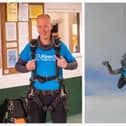 Matt takes to the skies for Keech Hospice Care!