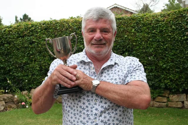 Rushmere trophy winner Phil Rickard