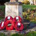 The Remembrance Service will start at 10.50am.