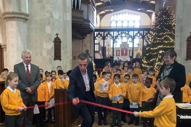 Andrew Selous MP opens the festival. Image: All Saints Church.