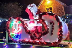 Santa has been touring the Leighton Buzzard area during December