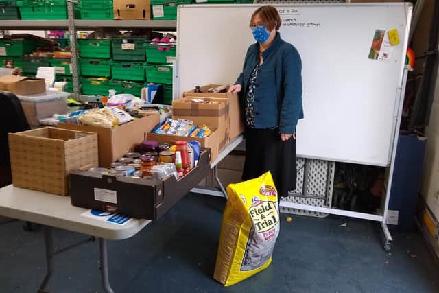The Leighton Linslade Helpers's food bank headquarters.