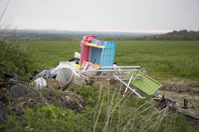 Fly tipping on farmland can be expensive for landowners