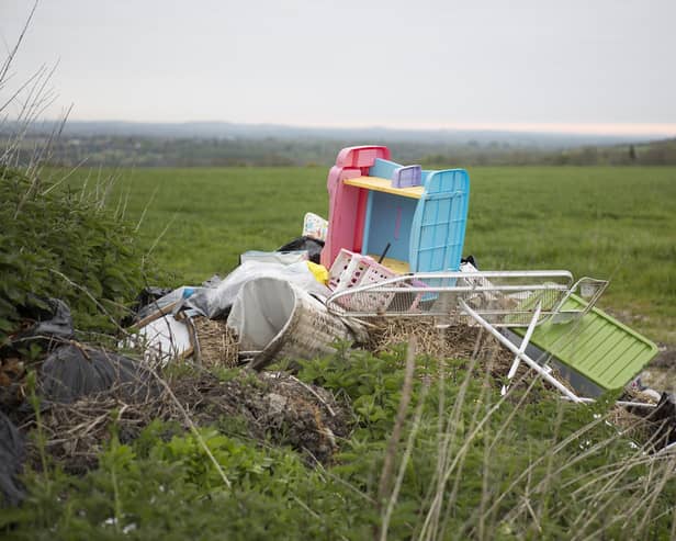 Fly tipping on farmland can be expensive for landowners