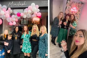 Minilush beauty salon in North Street was officially opened by Mayor, Cllr Farzana Kharawala