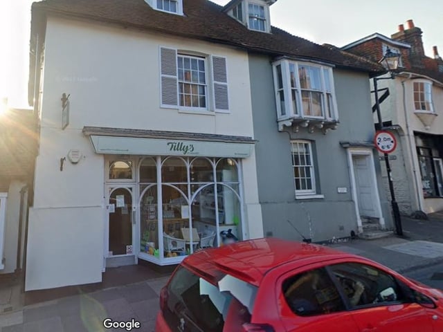 Tilly's of Midhurst.
Hill House Rumbolds Hill, Midhurst GU29 9BY
5 stars on Trip Advisor.
One reviewer said: "My family and I love Tilly's! It started off just with afternoon tea occasionally and now we are weekly visitors! Cake is 10/10, scones 10/10 sandwiches 10/10 - everything is 10/10!"
Photo from Google maps.