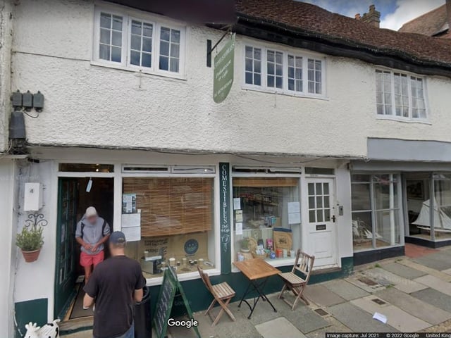 Comestibles.
Red Lion Street, Midhurst GU29 9PB.
5 stars on Trip Advisor.
One reviewer said: "A place not to miss"
Photo from Google maps.