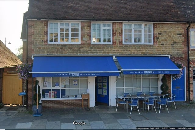 Fitzcanes.
North Street, Midhurst GU29 9DJ.
4.5 stars on Trip Advisor.
One reviewer said: "Best ice cream in all of West Sussex"
Photo from Google maps.