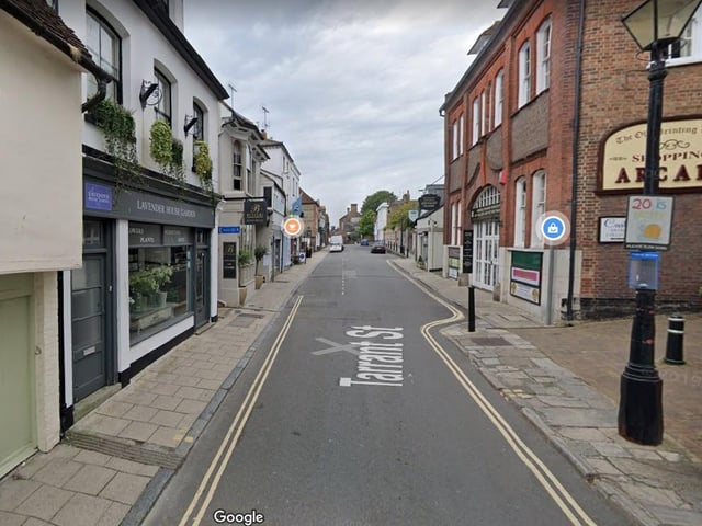 LG Cafe.
21 Tarrant Street, Arundel BN18 9DG.
4.5 stars on Trip Advisor.
One reviewer said: "If you like cake, brownies and wonderful service.... you will love LG Cafe!"
Photo from Google maps.