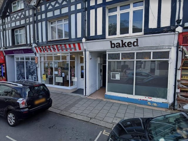 Baked.
31 Rowlands Road, Worthing BN11 3JJ.
5 stars on Trip Advisor.
One reviewer said: "I have never tasted brownies this good"
Photo from Google maps.
