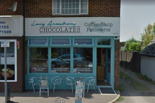 Lucy Armstrong Chocolates.
34 Shore Road, East Wittering PO20 8DZ.
4.5 stars on Trip Advisor.
One reviewer said: "The waffles are to die for"
Photo from Google maps.