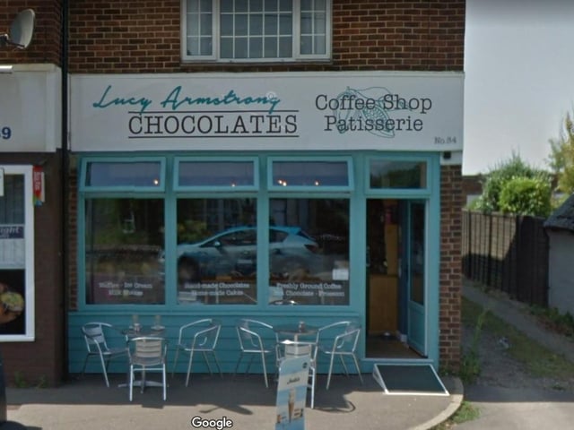 Lucy Armstrong Chocolates.
34 Shore Road, East Wittering PO20 8DZ.
4.5 stars on Trip Advisor.
One reviewer said: "The waffles are to die for"
Photo from Google maps.