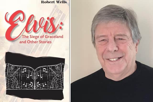 Robert Wells and his book cover