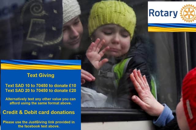 Rotary are encouraging donations