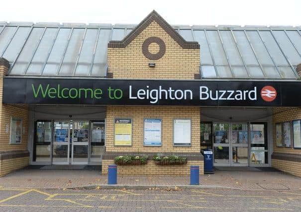 Leighton Buzzard train station.