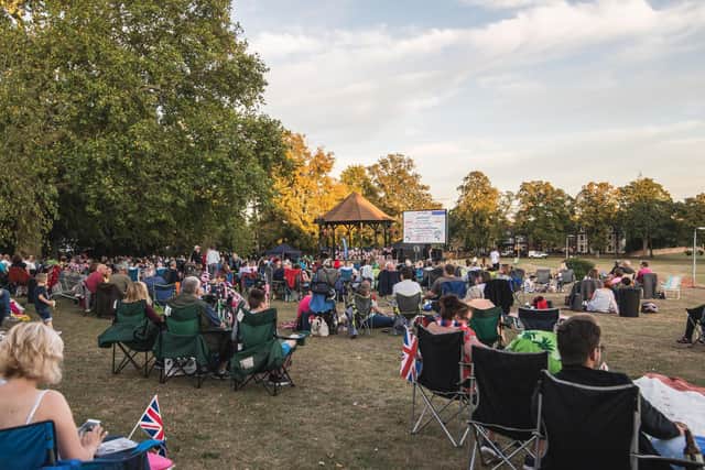 Music in the Park. (2019 image)