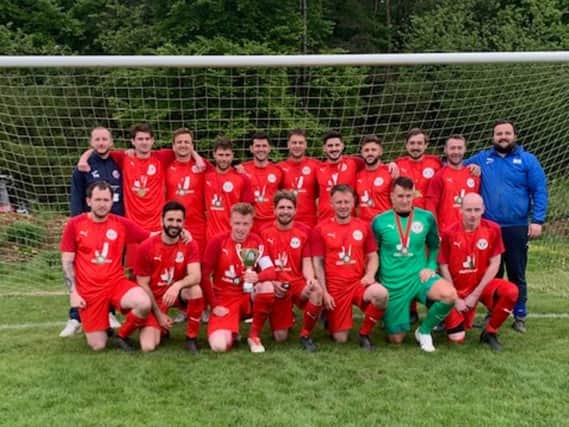 Leighton & District Sunday League Division Two Cup champions Leighton Red Bulls