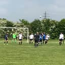 Action from Sunday's Division Three Cup final
