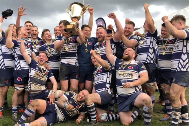 After finishing on a high with their cup win in March 2020, Buzzards can't wait to get back to playing again when the new season starts in September  (Picture by Steve Draper)