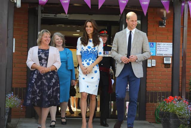 Royal visit in 2016 (C) Keech Hospice Care