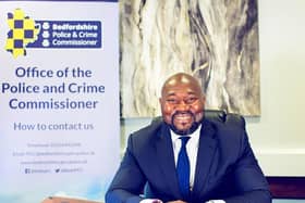 Bedfordshire Police and Crime Commissioner, Festus Akinbusoye