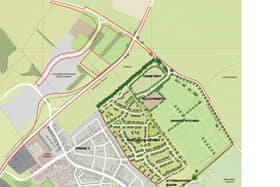 Stearn land layout in Leighton Buzzard