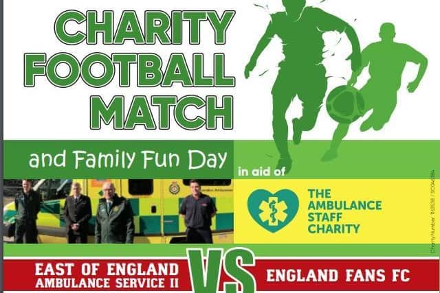 The charity football match will feature a number of former Luton Town players