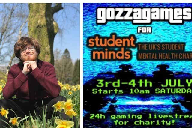 Adam Gorry and the Gozza Games poster.