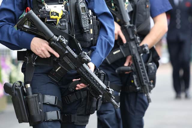 Home Office data shows Bedfordshire Police deployed armed police to 291 incidents in the year to March – the equivalent of six every week