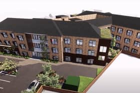 A designer's image of the new Hockliffe Road care home. Picture: CBC.